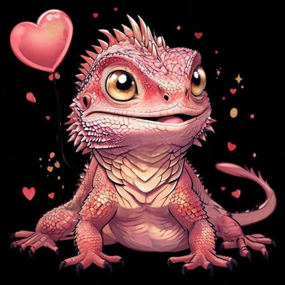 Bearded Dragon | Diamond Painting