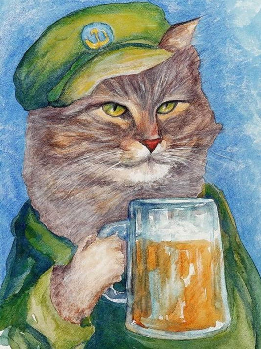 Drunk Cats | Diamond Painting