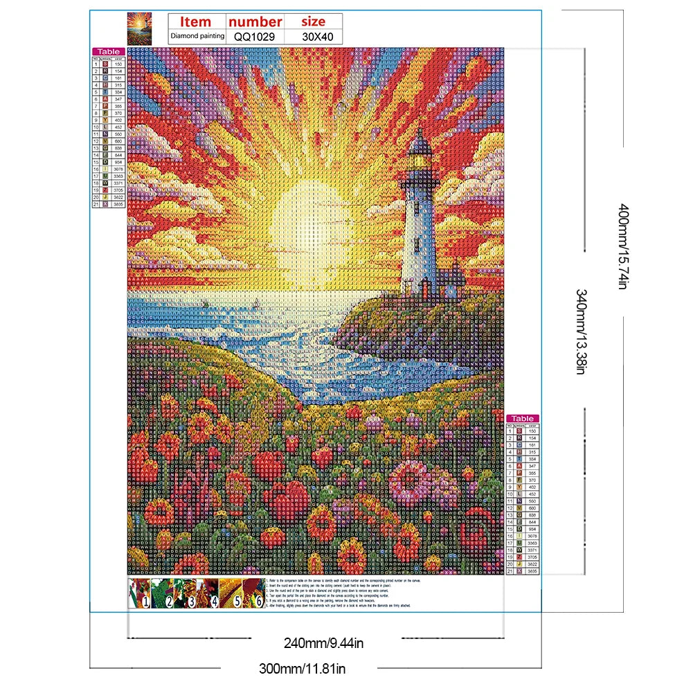 Lighthouse | Diamond Painting