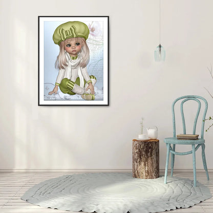 Beautiful Girl | Diamond Painting