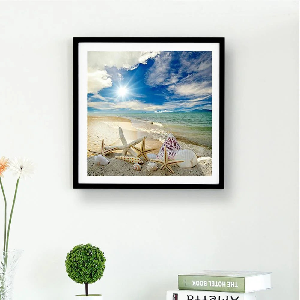 Starfish On The Beach | Diamond Painting