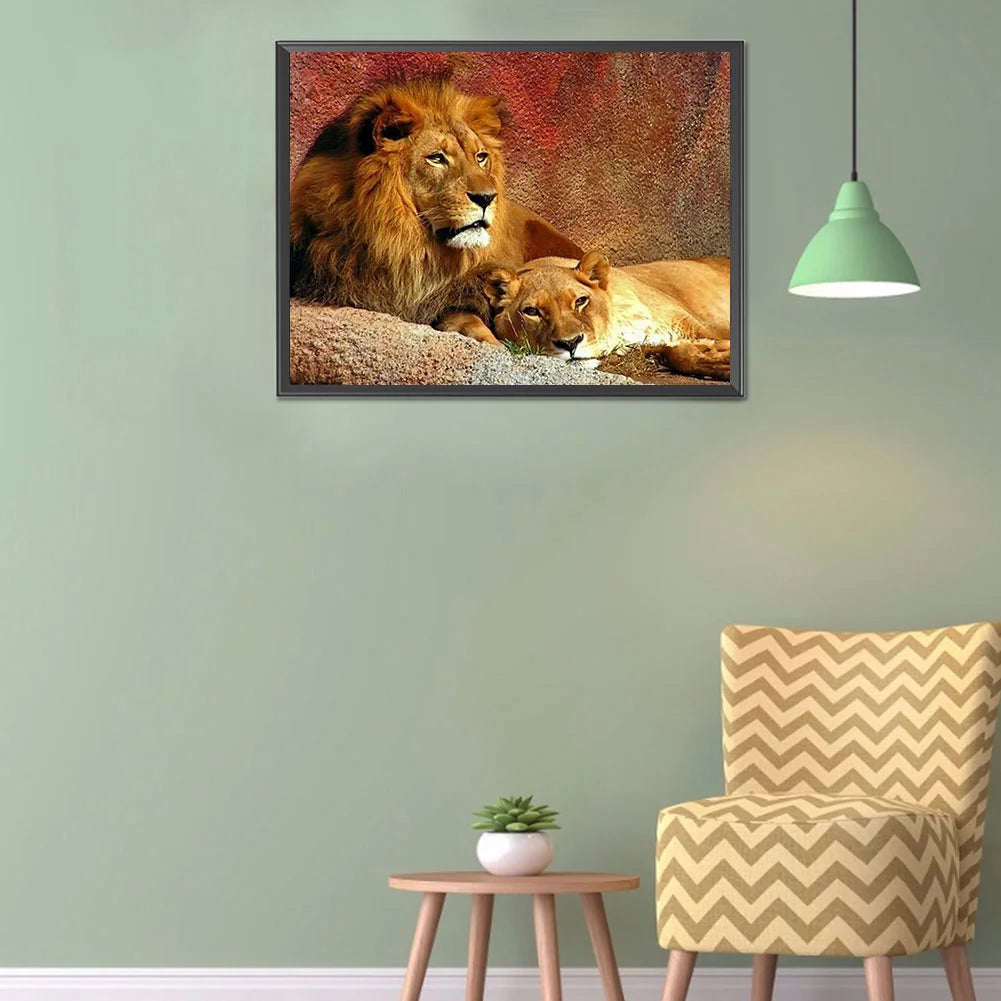 Lion | Diamond Painting