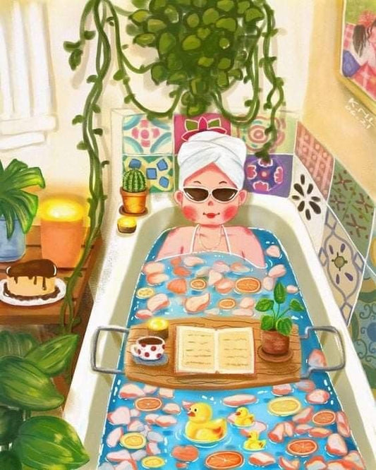 Bathtub | Diamond Painting