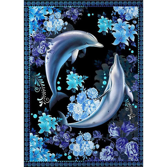 Dolphin | Cross Stitch Embroidery