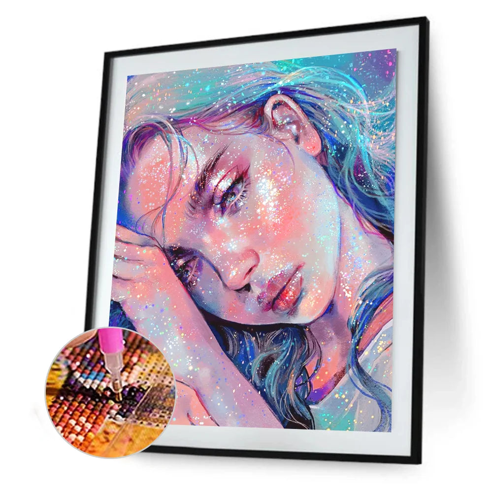 Beautiful Girl | Diamond Painting