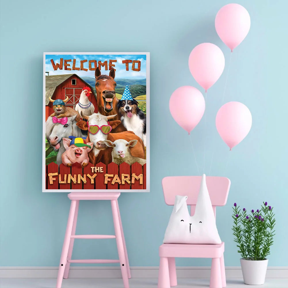 Farm Animals Dog | Diamond Painting