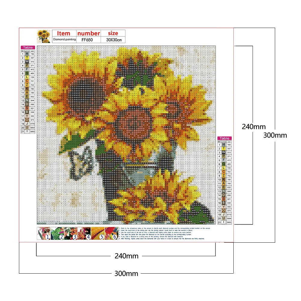 Sunflower | Diamond Painting