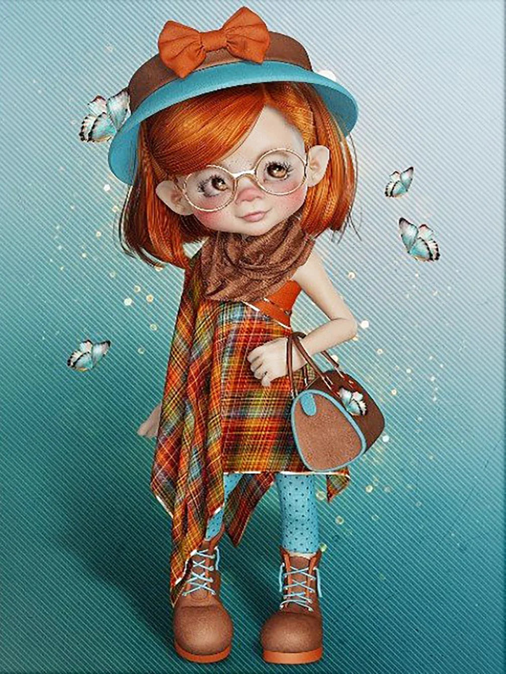 Beautiful Girl | Cross Stitch Embroidery