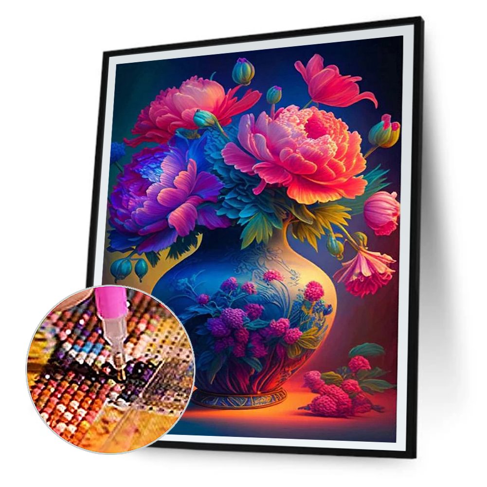 Elegant Flower | Diamond Painting