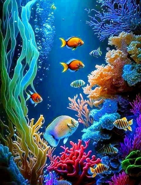 Aquarium | Diamond Painting