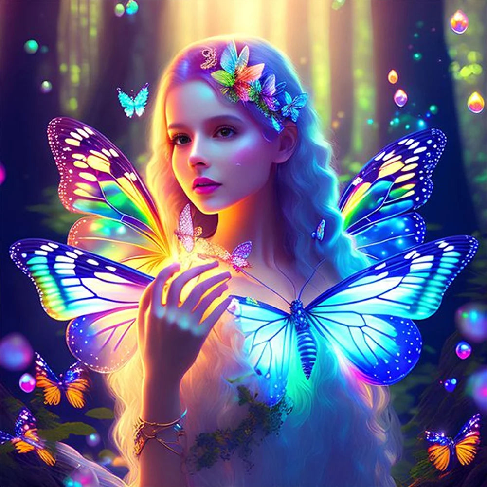 Beautiful Girl | Cross Stitch Embroidery