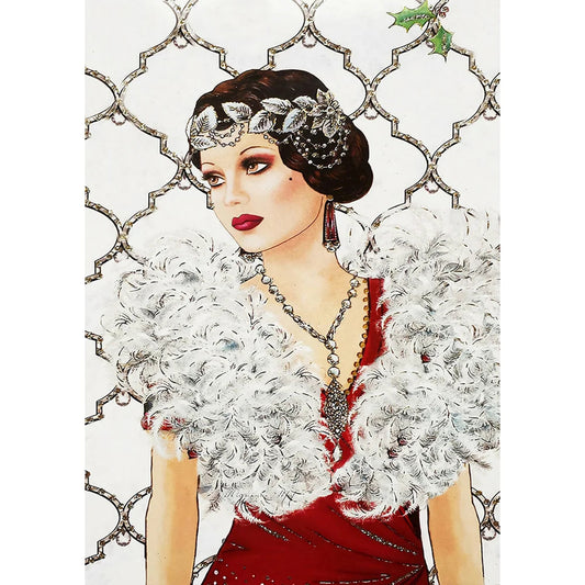 Beautiful Girl | Cross Stitch Embroidery