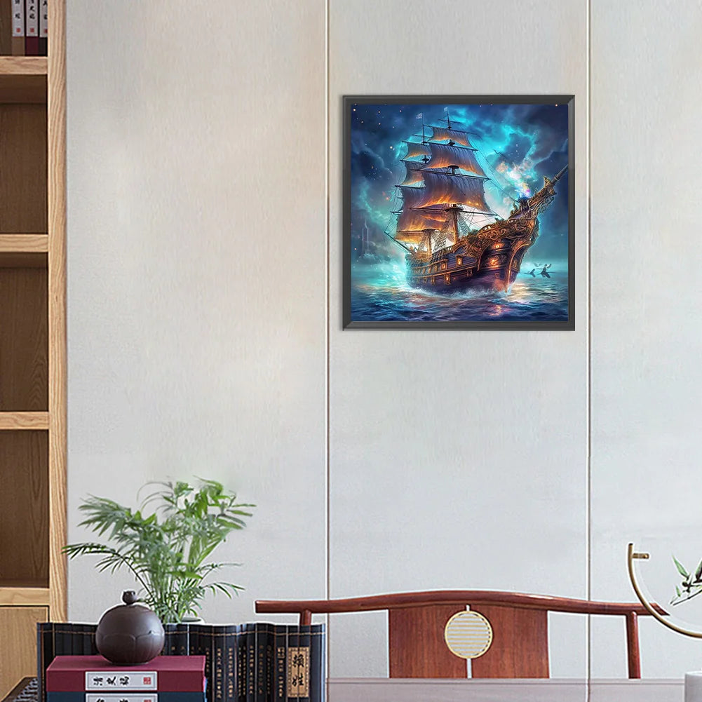 Ship At Sea | Diamond Painting