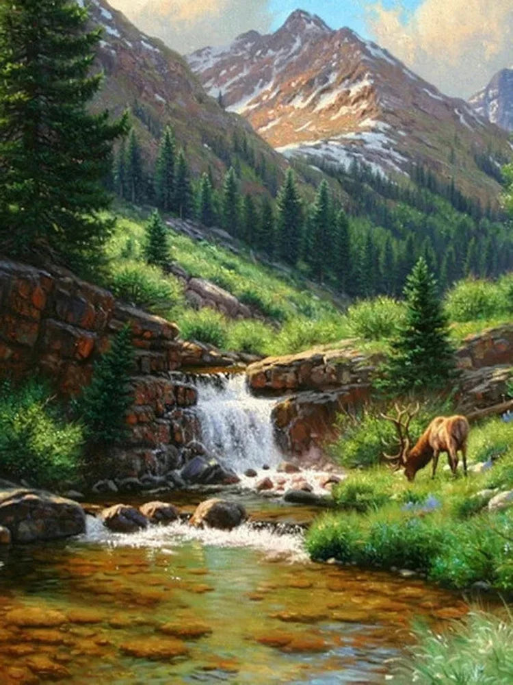 Waterfall | Diamond Painting