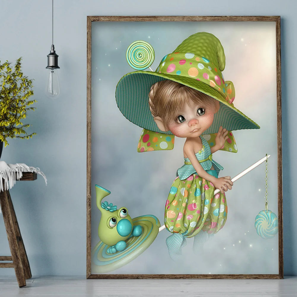 Beautiful Girl | Diamond Painting