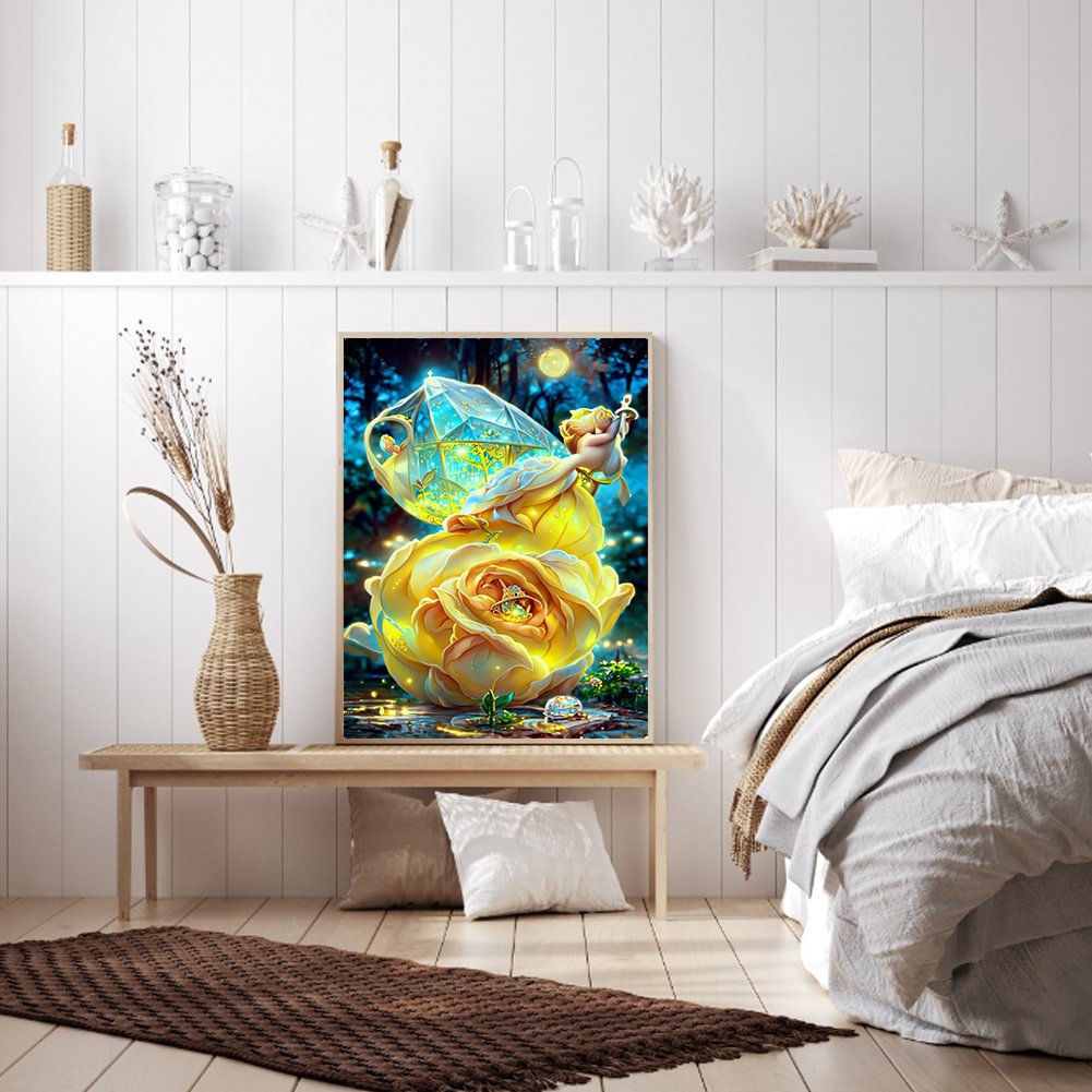 Elegant Flower | Diamond Painting