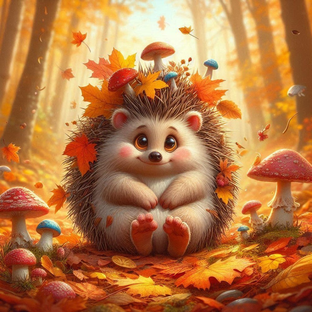 Hedgehog | Diamond Painting
