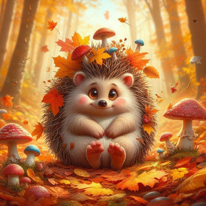 Hedgehog | Diamond Painting