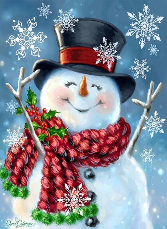 Snowman Christmas | Diamond Painting