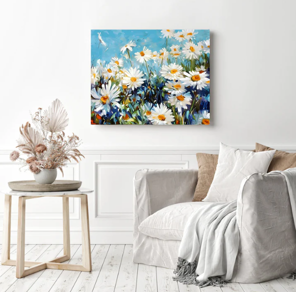 White Flower | Diamond Painting