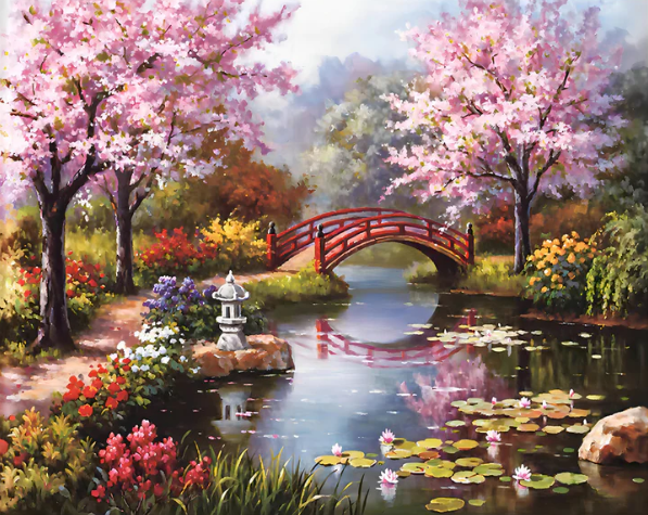 Japanese Garden | Diamond Painting