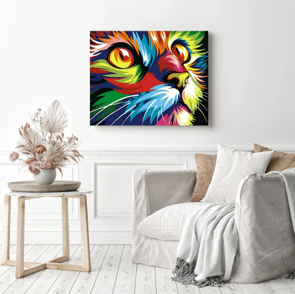 Colorful Cat | Diamond Painting