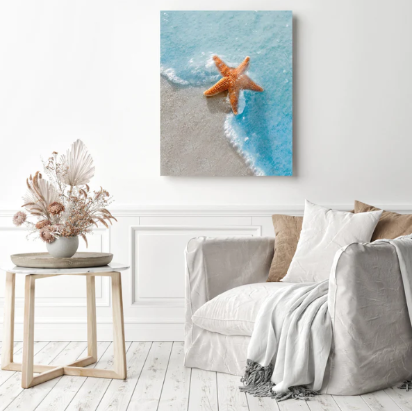 Starfish On The Beach | Diamond Painting