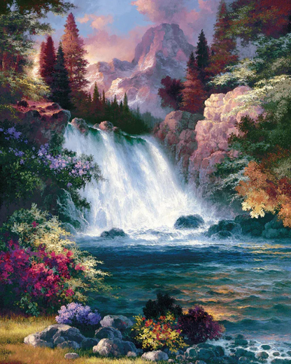Waterfalls | Diamond Painting