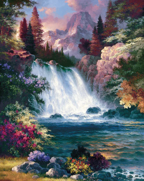 Waterfalls | Diamond Painting