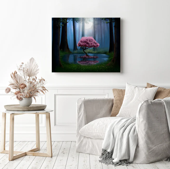 Pink Forest Tree | Diamond Painting