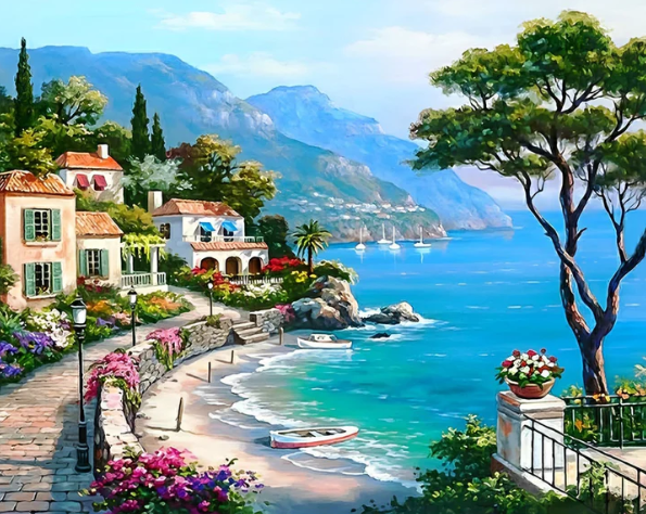 Mediterranean Sea | Diamond Painting