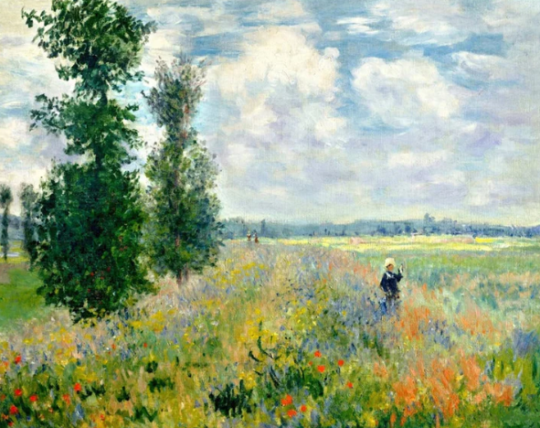 Poppy Fields Near Argenteuil | Diamond Painting