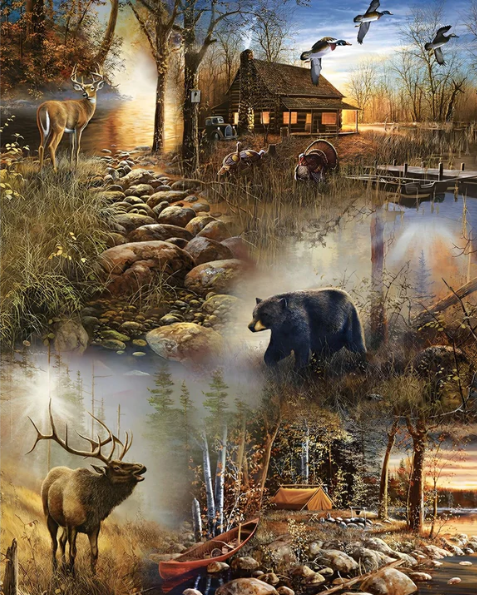 Wild Forest Paradise | Diamond Painting