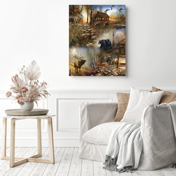 Wild Forest Paradise | Diamond Painting