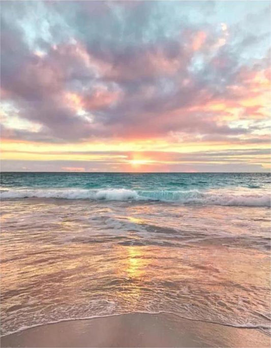 Sunset By The Sea | Diamond Painting
