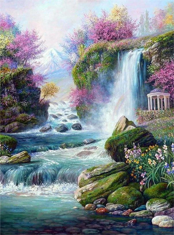 Waterfall | Diamond Painting