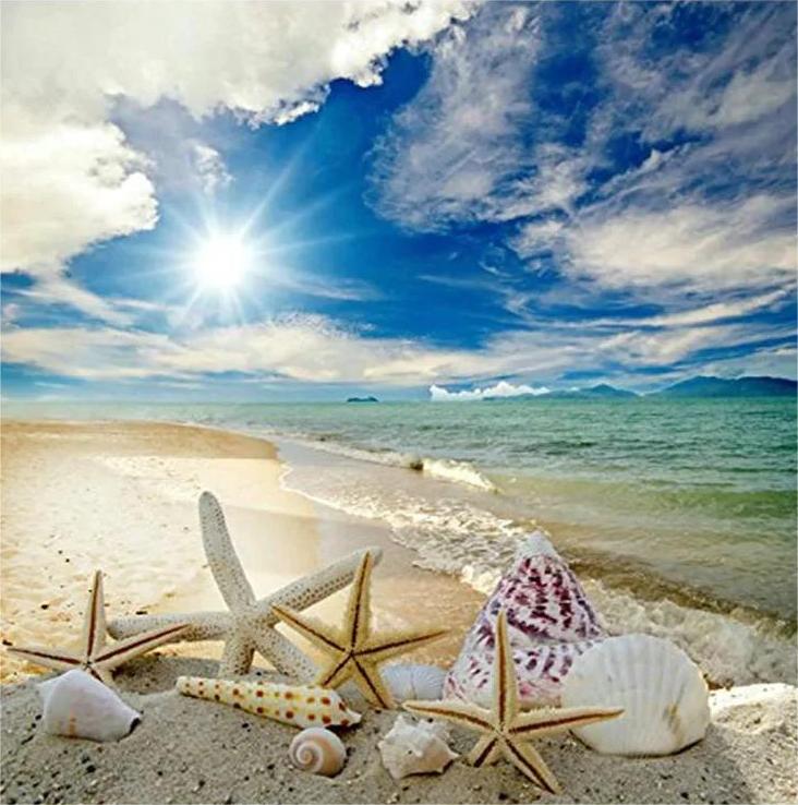 Starfish On The Beach | Diamond Painting