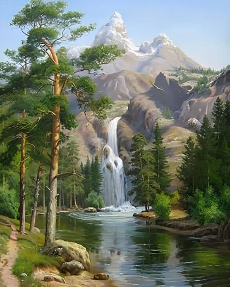 Waterfalls | Diamond Painting