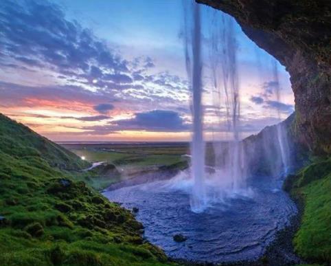 Seljalandsfoss Waterfall | Diamond Painting