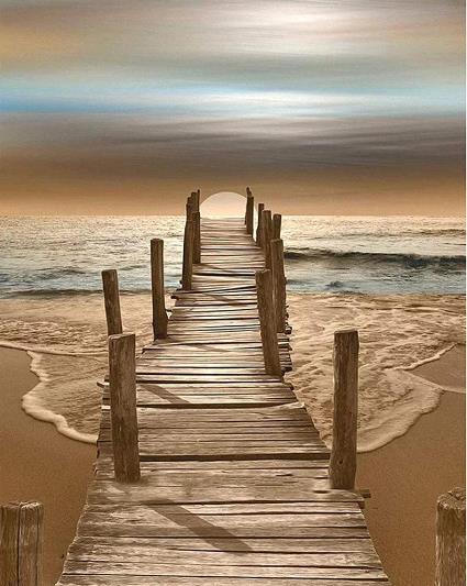 Wooden Bridge | Diamond Painting