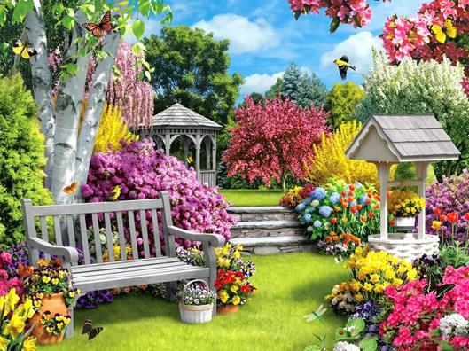 Garden | Diamond Painting