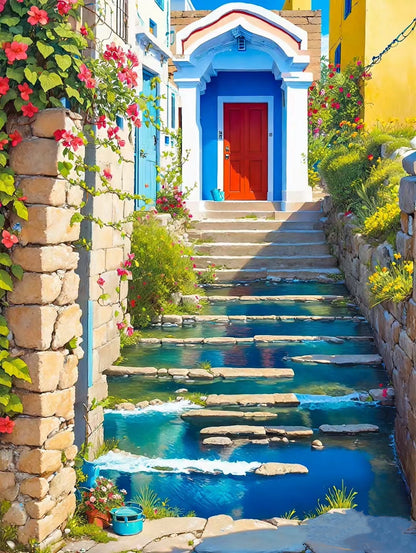 Sun Outside The Door | Diamond Painting