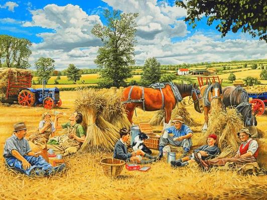 Busy Farm | Diamond Painting