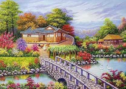 Farmhouse | Diamond Painting