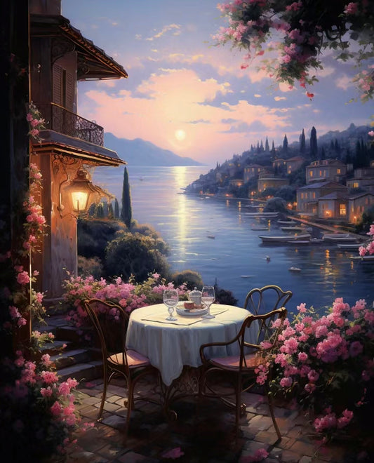 Romantic Dinner | Diamond Painting