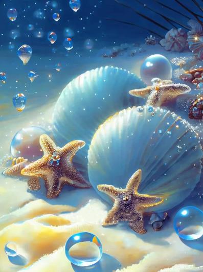 Sea Shells | Diamond Painting