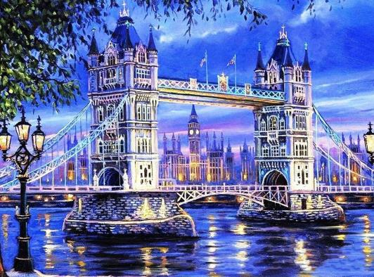 London'S Twin Bridges | Diamond Painting