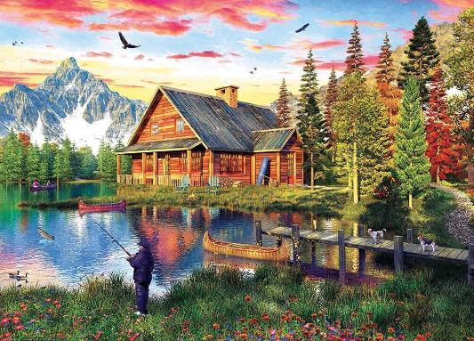 Living By The Lake | Diamond Painting