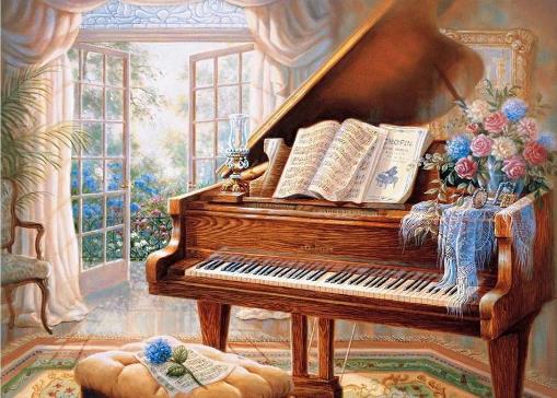 Piano | Diamond Painting