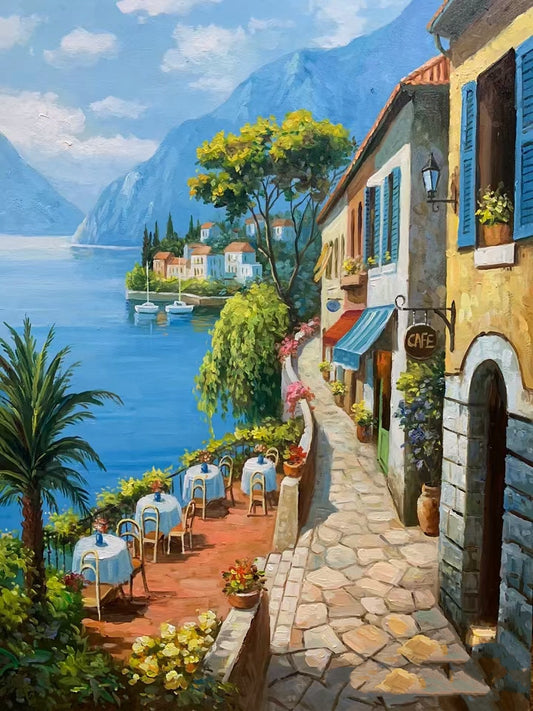 Seaside Restaurant | Diamond Painting